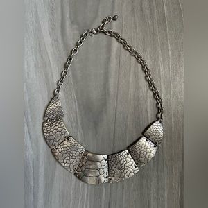 Reversible Hammered Necklace